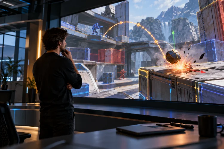 How Physics Engines Affect Competitive Multiplayer Mechanics