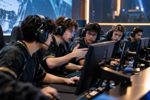 How Team Coordination Shapes Competitive Gaming Performance