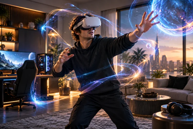 Advanced Virtual Reality Technology for Immersive Gaming
